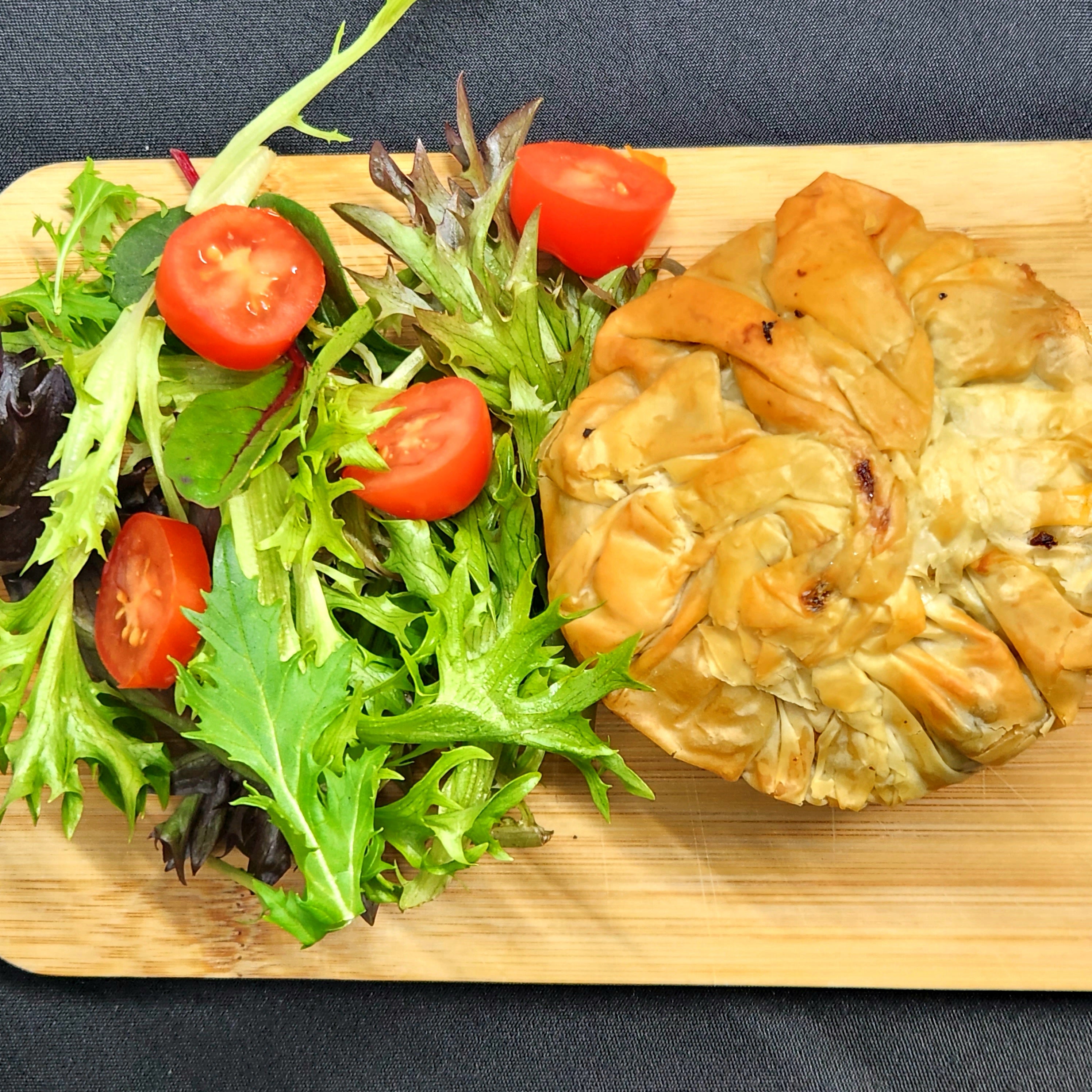 Individual Spinach Filo Pies