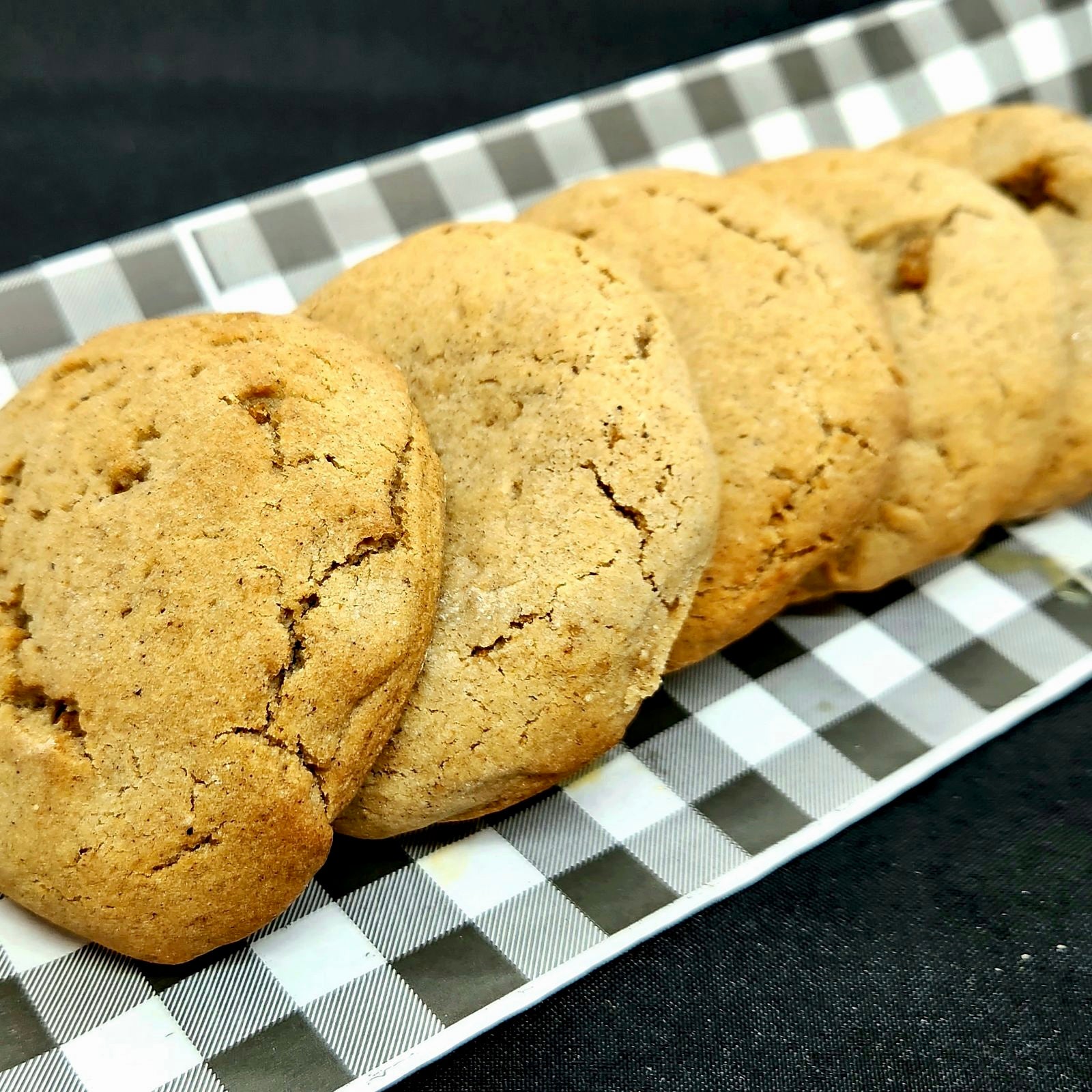 Ginger & Caramel Loaded Cookies