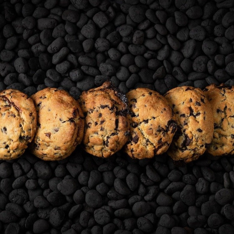 Homemade loaded choc chip cookies, home delivered
