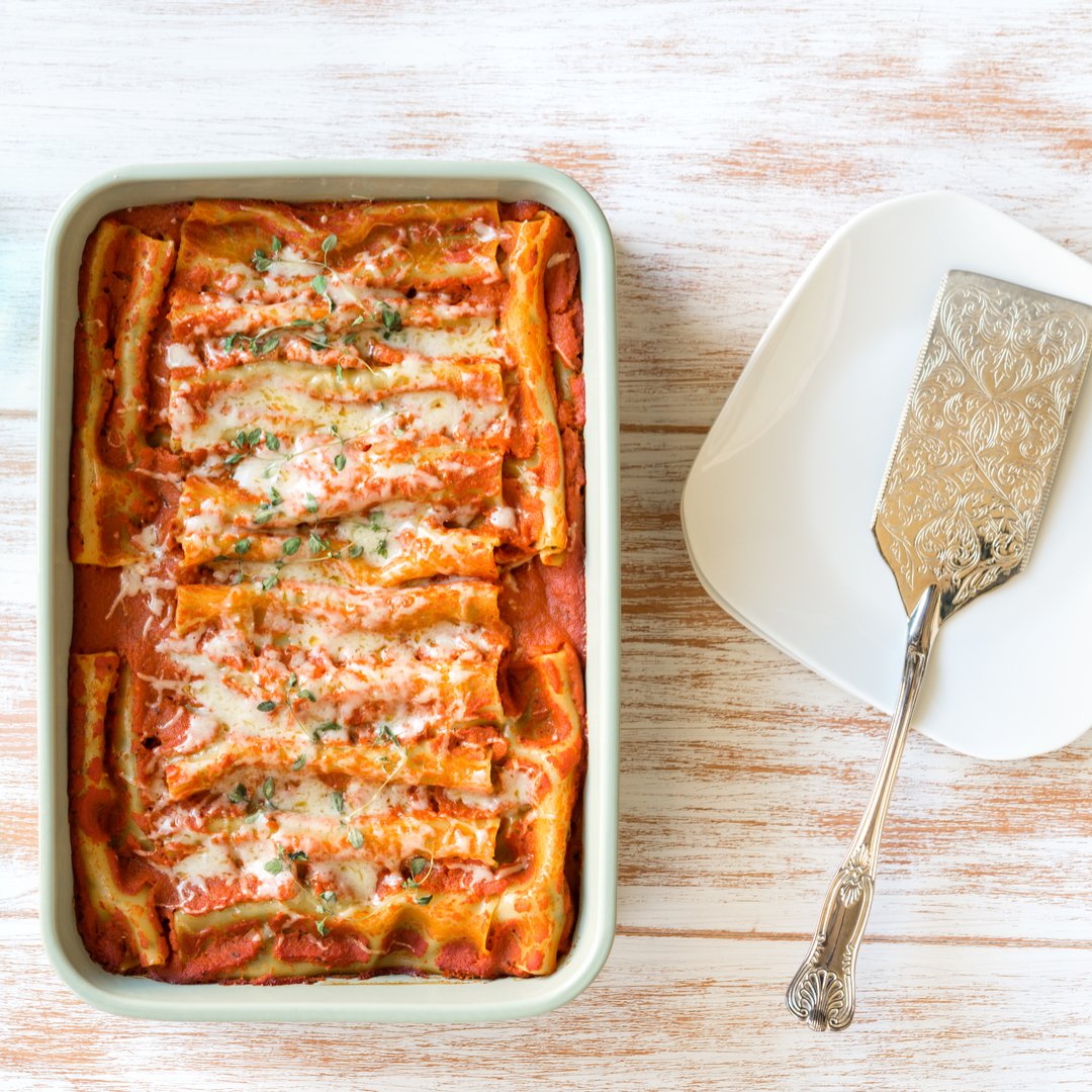 Spinach and Ricotta Cannelloni